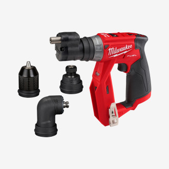 Дриль-шурупокрут акумуляторний MILWAUKEE, M12 FDDXKIT-0X, 34Нм (4 насадки FIXTEC, HD кейс)
