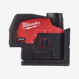 Нивелир линейно-точечный лазерный акум. MILWAUKEE, M12 CLLP-301C