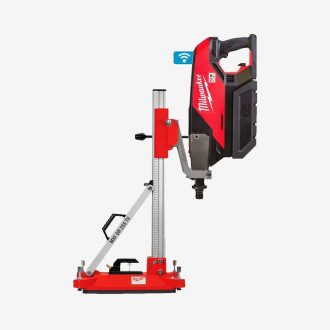 Дрель аккумуляторная для алмазного бурения MILWAUKEE, MX DCD150-601CKIT (+станина, ЗП, 1Х6Ач,кейс)