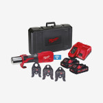 Обжимник гидравлический аккумуляторный для труб MILWAUKEE, M18 ONEBLHPT-302C TH-SET