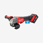 Шлифмашина угловая акум. MILWAUKEE, M18 ONEFSAG125XPDB-502X, Ø125мм (+зарядное устройство, 2 аккум. Х 5Ач, HDкейс)