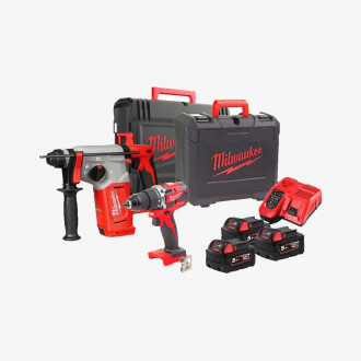 Набор инструментов аккумуляторных MILWAUKEE, M18 PP2PA-503X