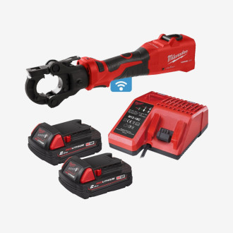 Обжимник гидравлический аккумуляторный для кабелей MILWAUKEE, M18 ONEHCCT60-202C