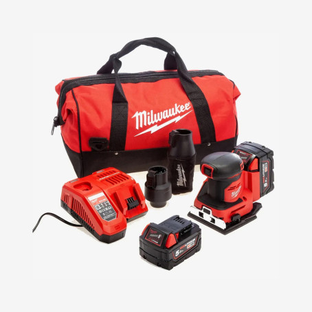 Машина шліфувальна вібраційна акумуляторна MILWAUKEE, M18 BQSS-502B