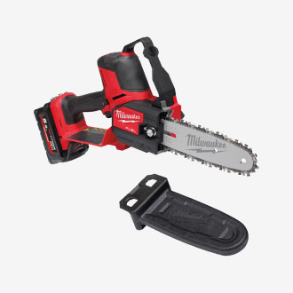 Пила цепная аккумуляторная MILWAUKEE, M18 FUEL FHS20-552, 200 мм (+заряд.устр, 2 аккум.Х 5.5Ач)