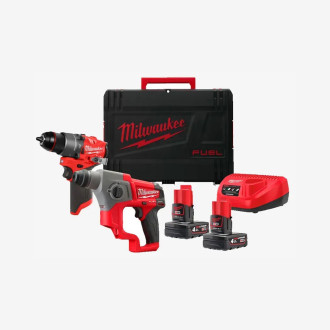 Набор инструментов аккумуляторных MILWAUKEE, M12 FPP2F2-402X