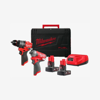 Набор инструментов аккумуляторных MILWAUKEE, M12 FPP2E2-402X
