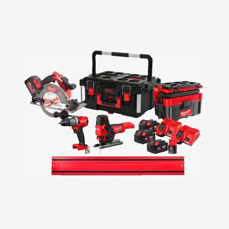 Набор инструментов аккумуляторных MILWAUKEE, M18 FPP4L-124P