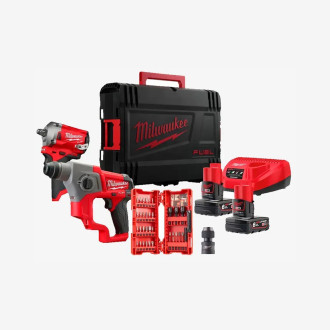Набор инструментов аккумуляторных MILWAUKEE, M12 FPP2BP-602X
