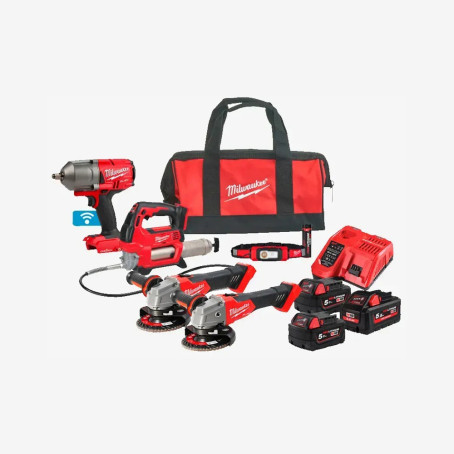 Набор инструментов аккумуляторных MILWAUKEE, M18 FPP5N-554B