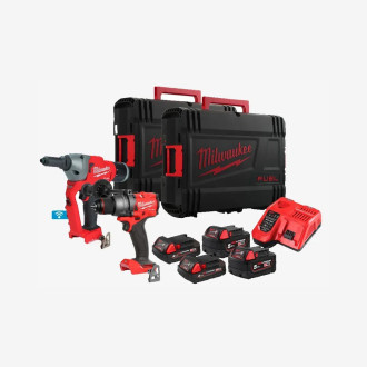 Набор инструментов аккумуляторных MILWAUKEE, M18 FPP2G3-524X