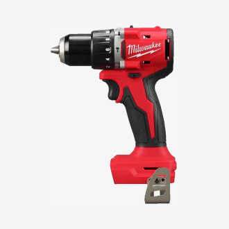 Дриль-шурупокрут з ударом акумуляторний MILWAUKEE, M18 BLPDRC-202C, 60Нм (+ заряд.пристрій, 2 акум.Х 2Аг, кейс)