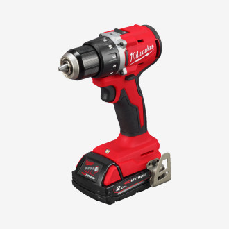 Дриль-шурупокрут акумуляторний MILWAUKEE, M18 BLDDRC-202C, 60Нм (+ заряд.прис., 2акум. Х2Аг, кейс)