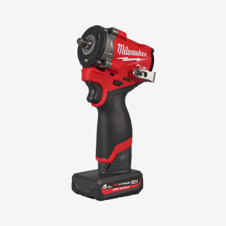 Гайковерт аккумуляторный 3/8" MILWAUKEE, M12 FCIWF38G3-502X, 542Нм (+ЗУ, 2 аккум.Х 5Аг, HD кейс)