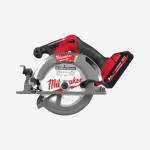 Пила ручная дисковая аккумуляторная MILWAUKEE, M18 FCCS55-0X, Ø165мм (HDкейс)