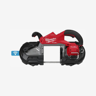 Пила ленточная аккумуляторная MILWAUKEE, M18 FBS125-502C (+зар.пр., 2 акум.Х 5Ач, кейс)