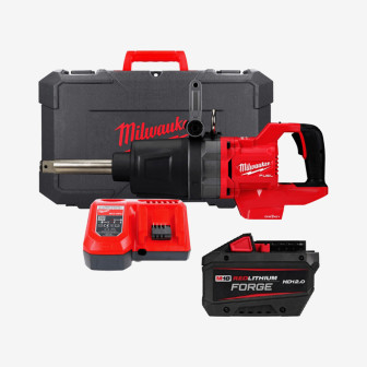 Гайковерт аккумуляторный 1" MILWAUKEE, M18 ONEFHIWF1D-121C (FORGE), 2711 Нм (+зар. устройство, 1 акк. Х12Ач, кейс)