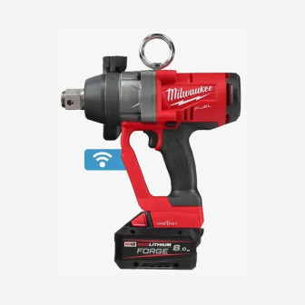 Гайковерт аккумуляторный 1'' MILWAUKEE, M18 ONEFHIWF1-802X, 2400Нм (+ЗУ, 2 аккум.Х 8Аг, HD кейс) FORGE