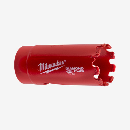 Коронка алмазная Diamond Plus MILWAUKEE, Ø22мм (с резьбой)