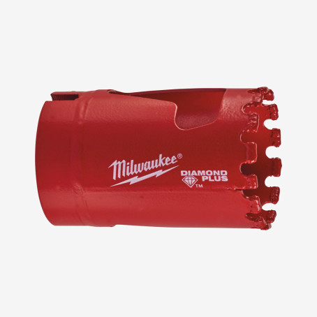 Коронка алмазная Diamond Plus MILWAUKEE, Ø32мм (с резьбой)