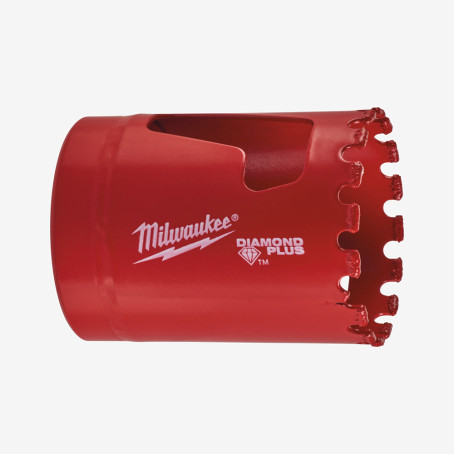 Коронка алмазная Diamond Plus MILWAUKEE, Ø38мм (с резьбой)