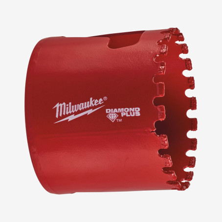 Коронка алмазная Diamond Plus MILWAUKEE, Ø51мм (с резьбой)