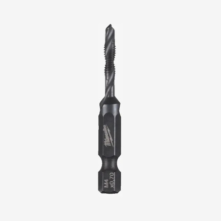 Сверло-метчик 1/4 HEX комбинированное 3-в-1 HSS-G MILWAUKEE
