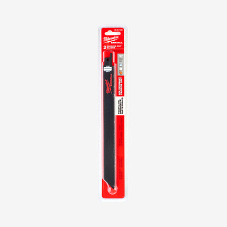 Полотно для сабельной пилы TC GRIT MILWAUKEE , 230мм, (3шт)