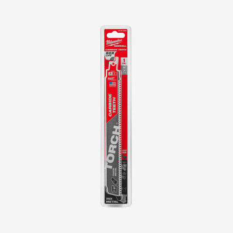 Полотно для сабельной пилы TORCH CARBIDE MILWAUKEE, 230/3.2мм Полотно для сабельной пилы TORCH CARBIDE MILWAUKEE, 230/3.2мм