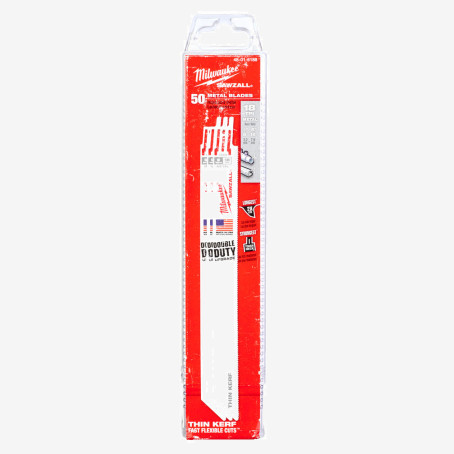 Холст для шаб. пилы THIN KERF MILWAUKEE, 230мм/ шаг зуба 1,4мм, (50шт), (металл) Холст для шаб. пилы THIN KERF MILWAUKEE, 230мм/ шаг зуба 1,4мм, (50шт), (металл)