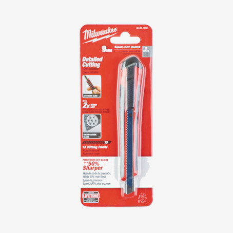 Ніж висувний HEAVY DUTY MILWAUKEE, 9мм