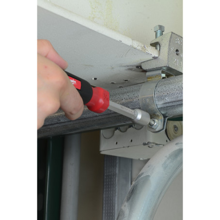 Викрутка магнітна HollowCore MILWAUKEE HEX 10мм/(М6), (синій)