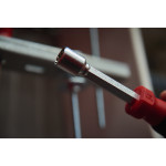 Викрутка магнітна HollowCore MILWAUKEE HEX 10мм/(М6), (синій)
