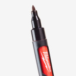 Маркер для будмайданчика InkZAll MILWAUKEE, тонкий, чорний,з стілусом Маркер для будмайданчика InkZAll MILWAUKEE, тонкий, чорний,з стілусом