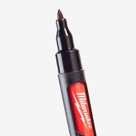 Маркер для будмайданчика InkZAll MILWAUKEE, тонкий, чорний,з стілусом Маркер для будмайданчика InkZAll MILWAUKEE, тонкий, чорний,з стілусом