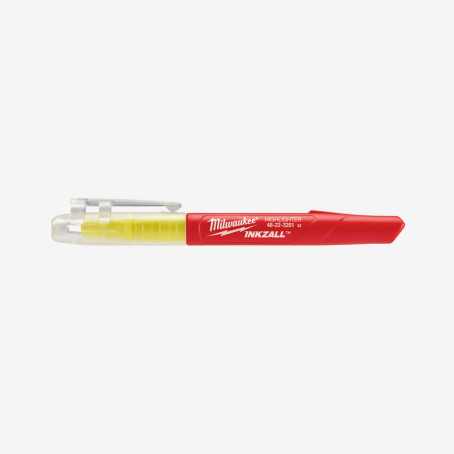 Набір текстмаркерів InkZAll MILWAUKEE, жовтий, (5шт)