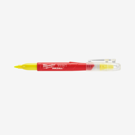 Набір текстмаркерів InkZAll MILWAUKEE, жовтий, (5шт)