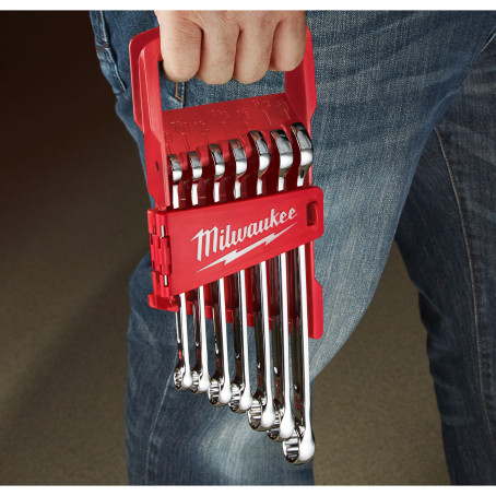 Набор дюймовых ключей рожково-накидных MAX BITE™ MILWAUKEE, (7шт)