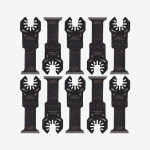 Полотно для мультитула Bi-Metal Ti OPEN-LOK™ MILWAUKEE, 35х50мм, (10шт),(мультиматериал)