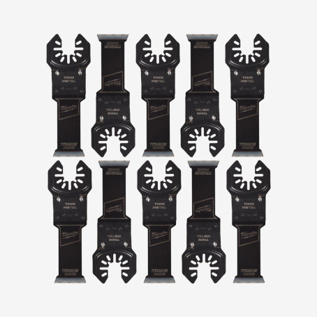 Полотно для мультитула Bi-Metal Ti OPEN-LOK ™ MILWAUKEE, 28х55мм, (10шт), (тонкий металл) Полотно для мультитула Bi-Metal Ti OPEN-LOK ™ MILWAUKEE, 28х55мм, (10шт), (тонкий металл)