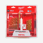 Набор сверл по металлу RedHEX HSS-G TiN MILWAUKEE, (19шт) Набор сверл по металлу RedHEX HSS-G TiN MILWAUKEE, (19шт)