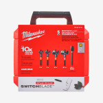 Набор самоврезных насадок Switchable Selfeed MILWAUKEE Ø 35/38/54/65