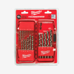 Набор сверл по металлу THUNDERWEB HSS-G MILWAUKEE DIN338, (19шт)