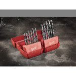 Набор сверл по металлу THUNDERWEB HSS-G MILWAUKEE DIN338, (25шт)