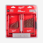 Набор сверл по металлу HSS-Co MILWAUKEE DIN338, (19шт) Набор сверл по металлу HSS-Co MILWAUKEE DIN338, (19шт)