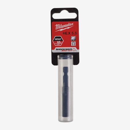 Насадка торцева магнитна під зовн. шестигранник SW MILWAUKEE, 5.5мм