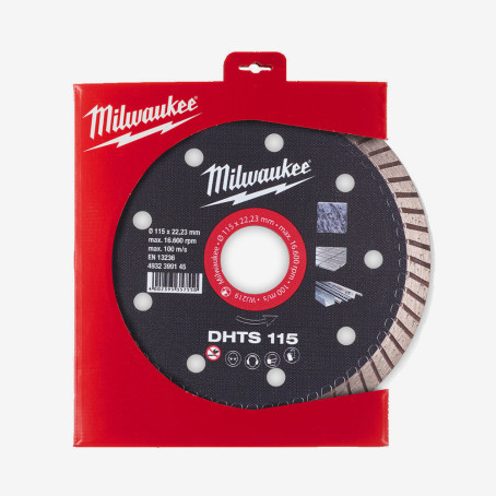 Диск алмазный MILWAUKEE DHTS 115, Ø115мм Диск алмазный MILWAUKEE DHTS 115, Ø115мм