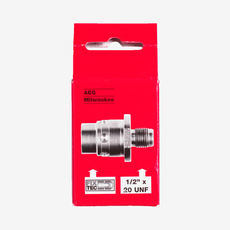 Адаптер для патрона перфораторов SDS-PLUS MILWAUKEE, FIXTEC - 1/2'' X 20 UNF 2 Адаптер для патрона перфораторов SDS-PLUS MILWAUKEE, FIXTEC - 1/2'' X 20 UNF 2