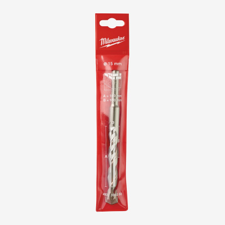 Сверло по бетону MILWAUKEE DIN 8039 Ø15x160 Сверло по бетону MILWAUKEE DIN 8039 Ø15x160
