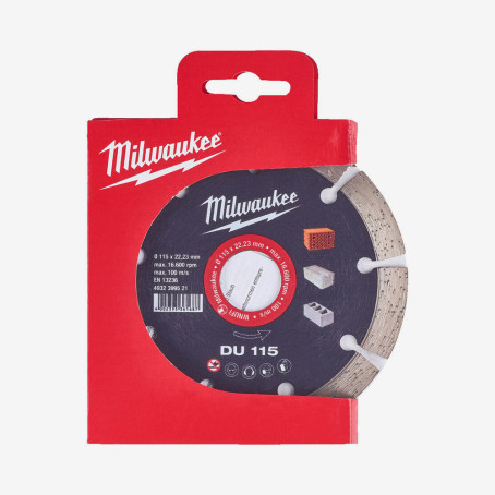 Диск алмазный MILWAUKEE DU 115, Ø125мм